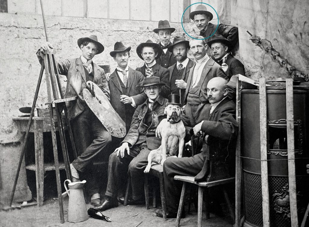 Reinhold Neubert mit Max Beckmann